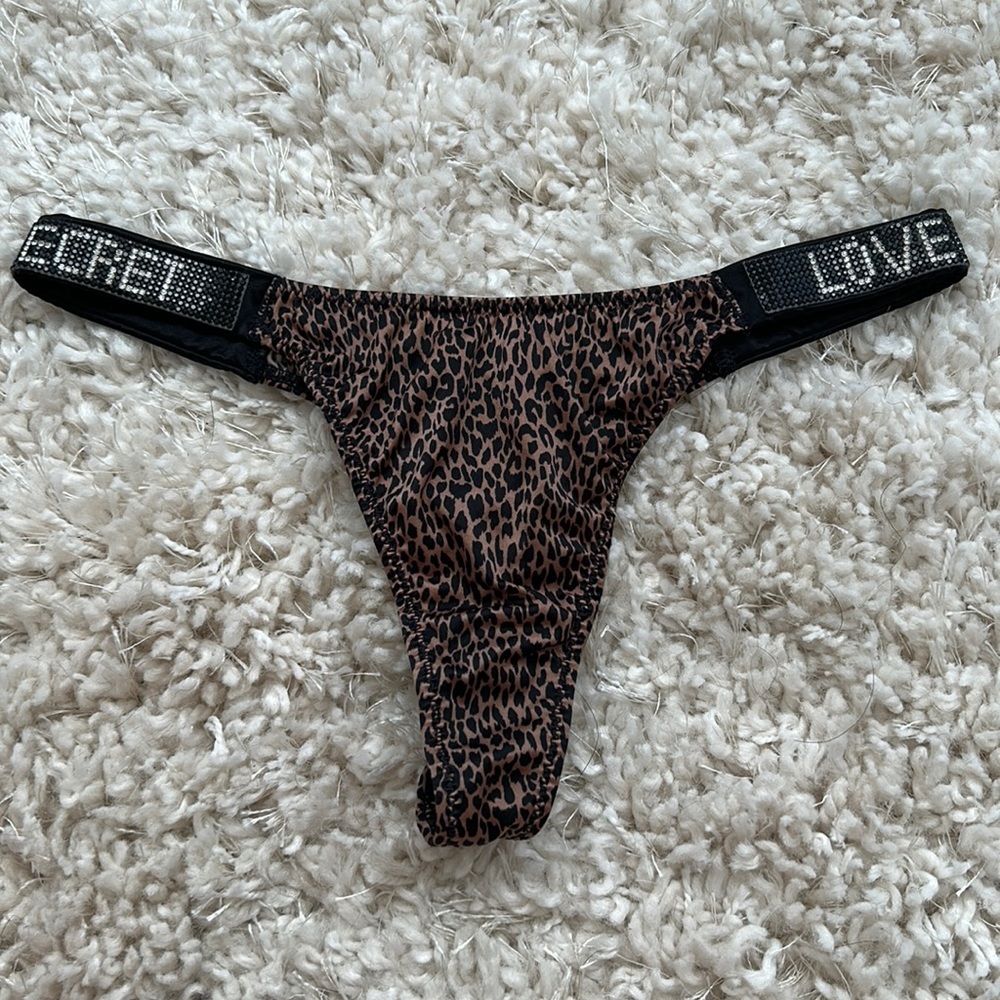 VS shine strap thong